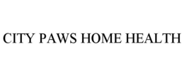 CITY PAWS HOME HEALTH trademark