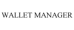 WALLET MANAGER trademark