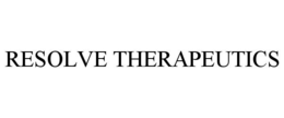 RESOLVE THERAPEUTICS trademark