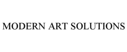 MODERN ART SOLUTIONS trademark