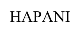 HAPANI trademark