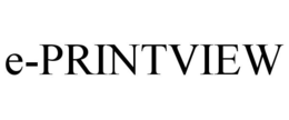 E-PRINTVIEW trademark