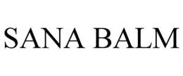 SANA BALM trademark