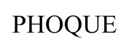 PHOQUE trademark