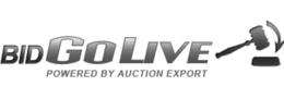 BID GO LIVE POWERED BY AUCTION EXPORT trademark