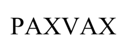 PAXVAX trademark