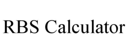 RBS CALCULATOR trademark