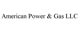 AMERICAN POWER & GAS LLC trademark