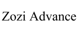 ZOZI ADVANCE trademark