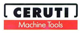 CERUTI MACHINE TOOLS trademark