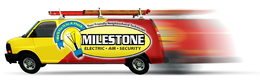 MILESTONE WE'LL FIX IT IN A FLASH ELECTRIC AIR SECURITY trademark