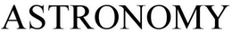 ASTRONOMY trademark