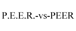 P.E.E.R.-VS-PEER trademark
