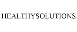 HEALTHYSOLUTIONS trademark
