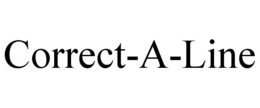 CORRECT-A-LINE trademark