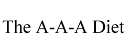 THE A-A-A DIET trademark