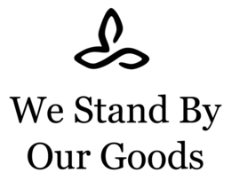 WE STAND BY OUR GOODS trademark