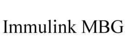 IMMULINK MBG trademark