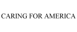 CARING FOR AMERICA trademark