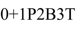 0+1P2B3T trademark