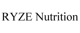 RYZE NUTRITION trademark