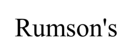 RUMSON'S trademark