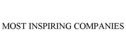 MOST INSPIRING COMPANIES trademark