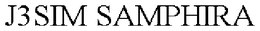 J3SIM SAMPHIRA trademark