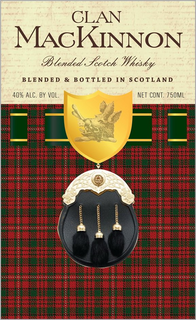 CLAN MACKINNON BLENDED SCOTCH WHISKEY BLENDED & BOTTLED IN SCOTLAND 40% ALC. BY VOL. NET CONT. 750ML trademark