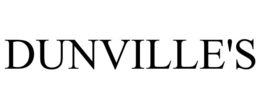 DUNVILLE'S trademark