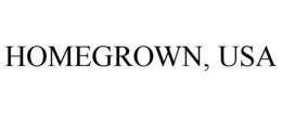 HOMEGROWN, USA trademark