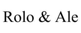 ROLO & ALE trademark