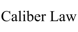 CALIBER LAW trademark