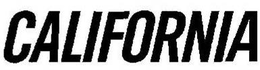 CALIFORNIA trademark
