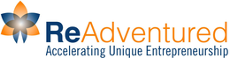 READVENTURED ACCELERATING UNIQUE ENTREPRENEURSHIP trademark