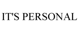 IT'S PERSONAL trademark