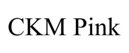 CKM PINK trademark