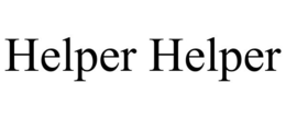 HELPER HELPER trademark