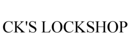 CK'S LOCKSHOP trademark