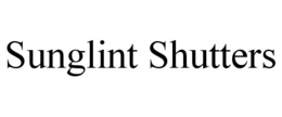 SUNGLINT SHUTTERS trademark