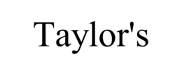 TAYLOR'S trademark