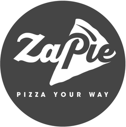 ZA PIE PIZZA YOUR WAY trademark