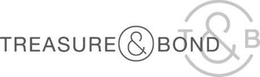 TREASURE, &, BOND, T, B trademark