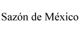 SAZÓN DE MÉXICO trademark