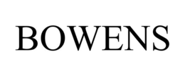 BOWENS trademark