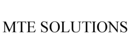 MTE SOLUTIONS trademark