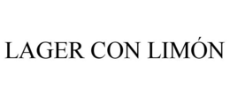 LAGER CON LIMÓN trademark