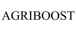 AGRIBOOST trademark