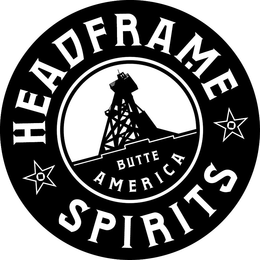 HEADFRAME SPIRITS BUTTE AMERICA trademark