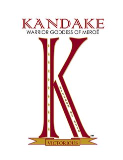 K KANDAKE THE WARRIOR GODDESS OF MEROE KINGDOM KUSH VICTORIOUS trademark